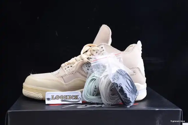 HYPE Jordan x Air 4 CV9388-100 Sail Off-White 0324